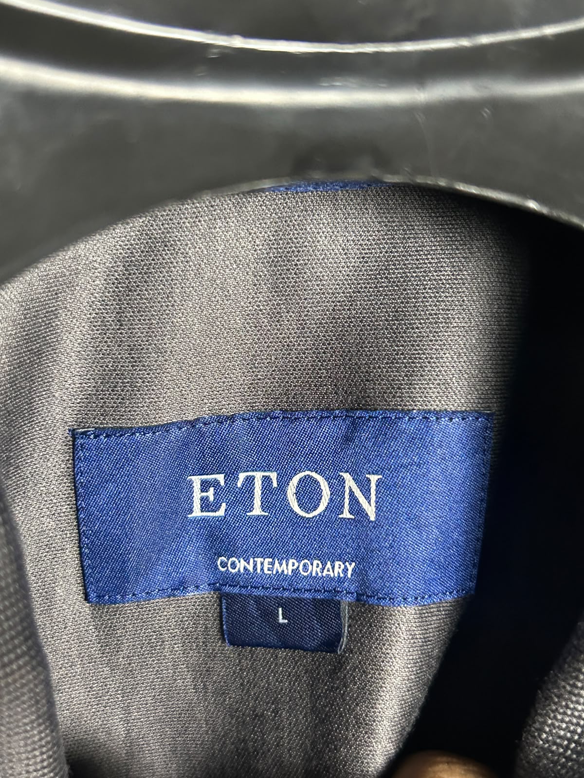 Eton Black Polo - Large