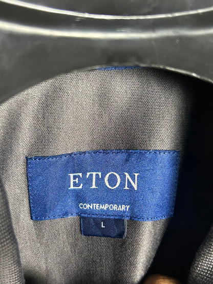 Eton Black Polo - Large