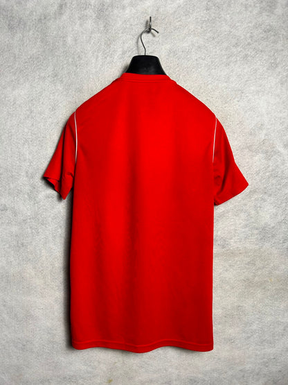 Nike Dri Fit Orange Round Neck - Medium