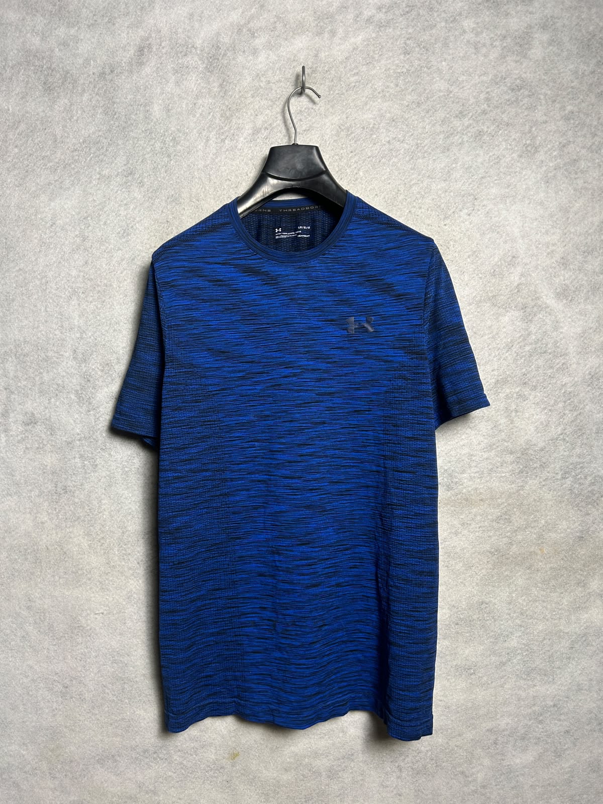 Under Armour Heat Gear Blue Round Neck - Large