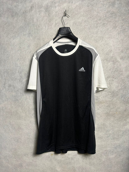 Adidas Climalite Black Round Neck - XL