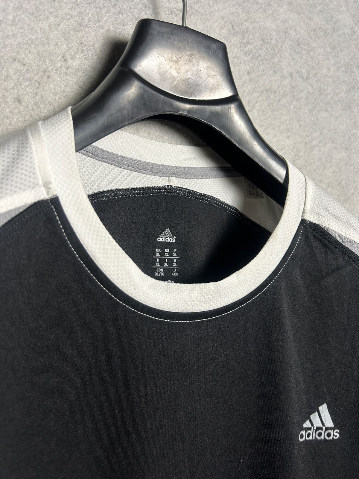 Adidas Climalite Black Round Neck - XL
