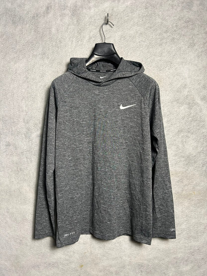 Nike Dri Fit Grey Full Sleeves - Small