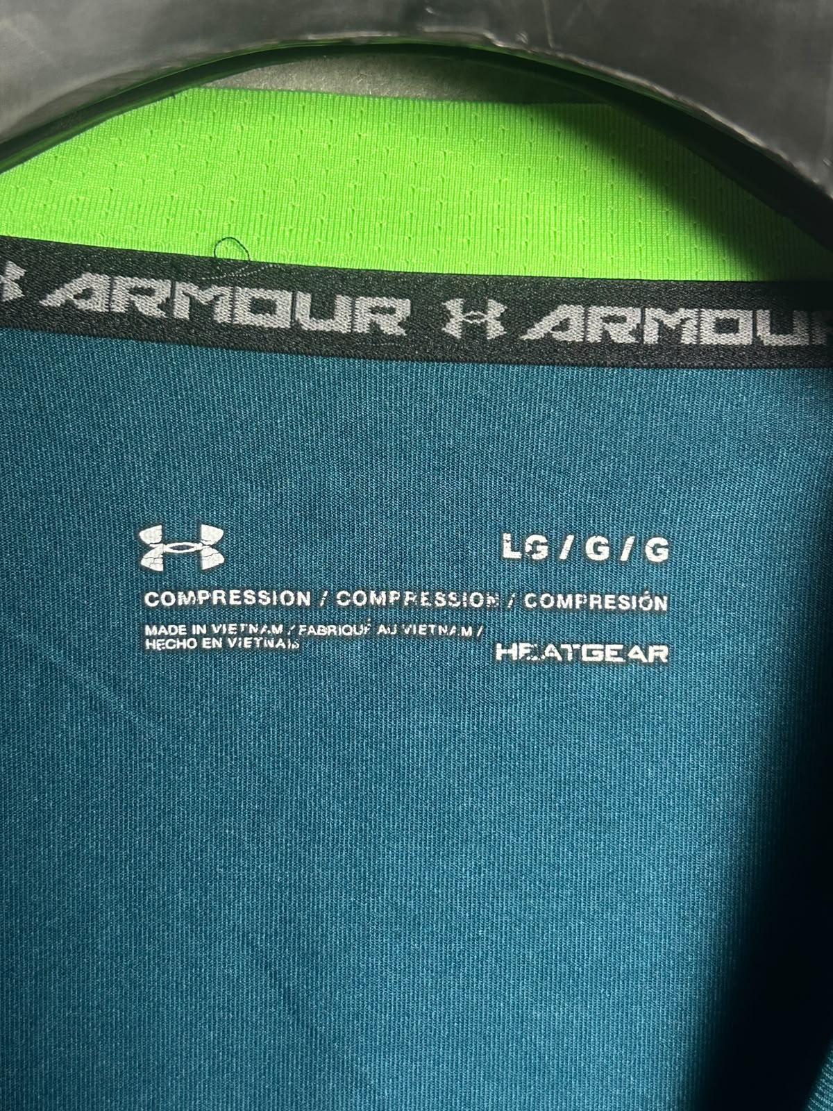 Under Armour Heat Gear Round Neck - Large