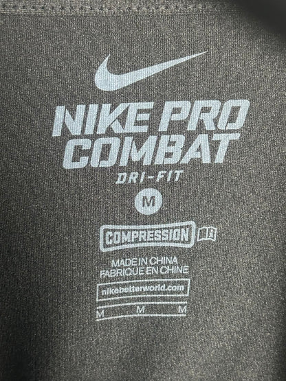 Nike Pro Combat Dri Fit Full Sleeves Round Neck - Medium