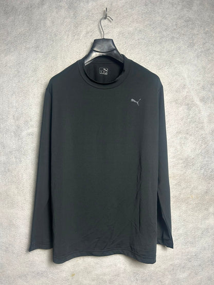 Puma Balck Full Sleeves Round Neck - Large