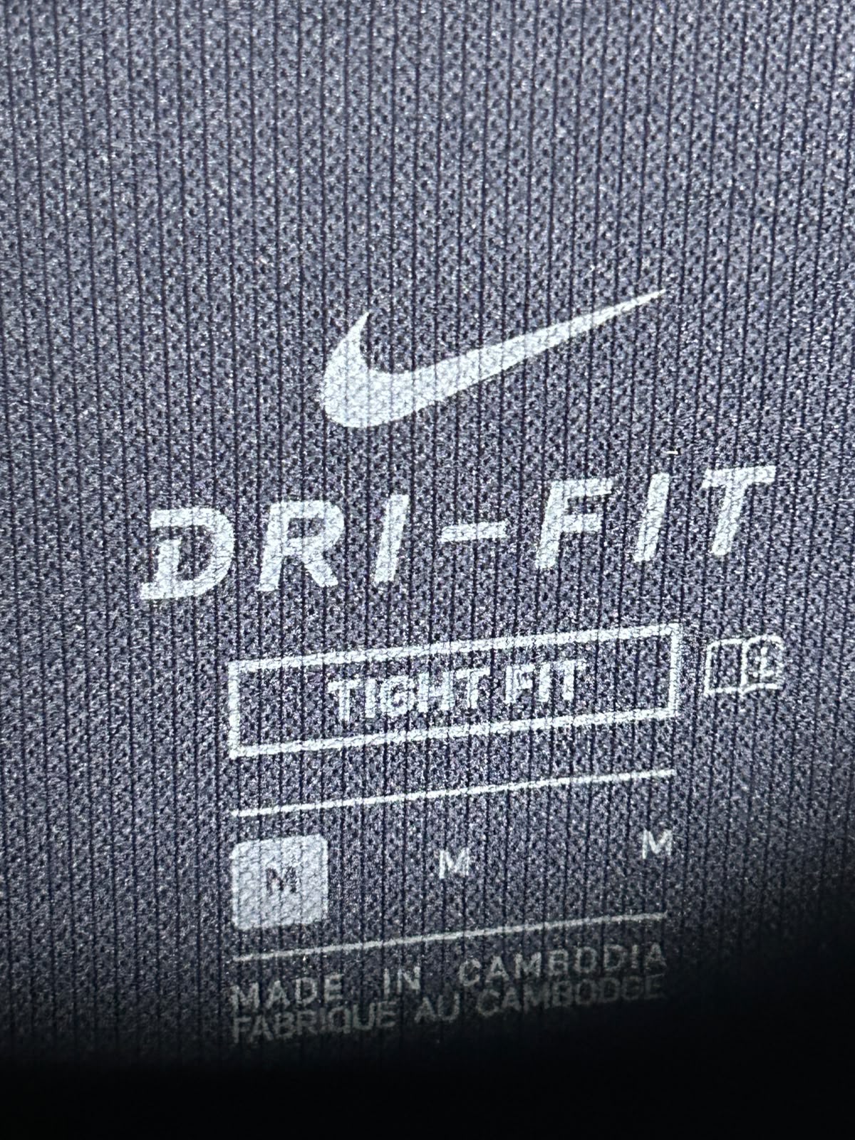 Nike Dri Fit Blue Round Neck Full Sleeves - Medium