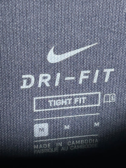 Nike Dri Fit Blue Round Neck Full Sleeves - Medium
