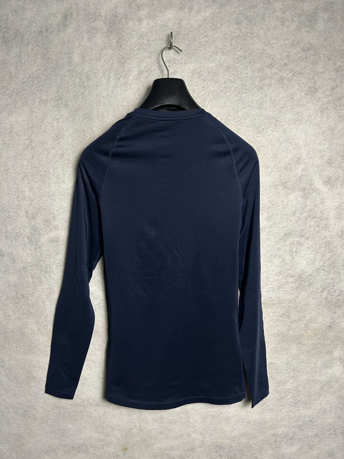 Nike Dri Fit Blue Round Neck Full Sleeves - Medium