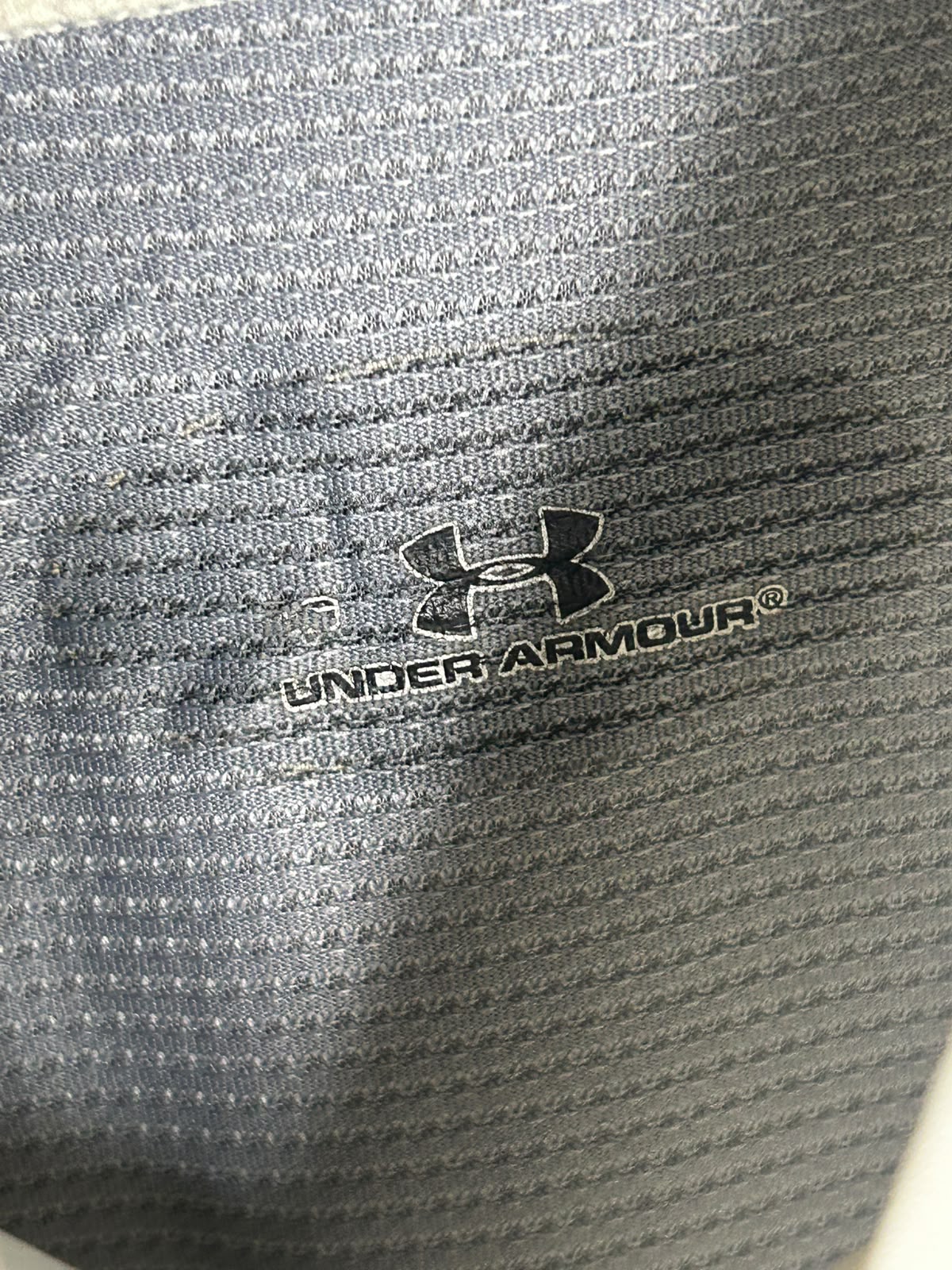 Under Armour Heat Gear Mock Neck White - Large