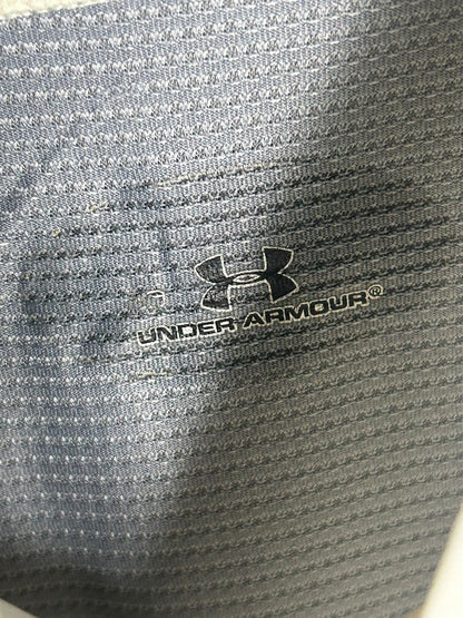 Under Armour Heat Gear Mock Neck White - Large
