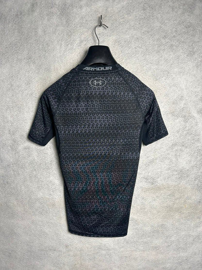 Under Armour Heat Gear Printed Round Neck - Medium