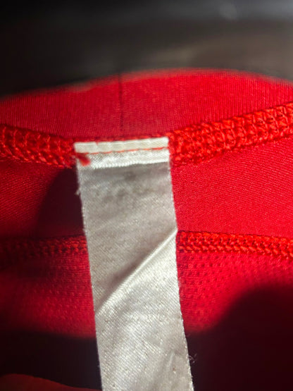Adidas Red Full Sleeves Round Neck - Large