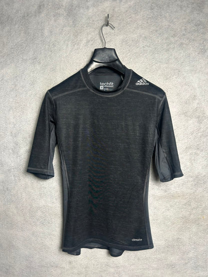Adidas Techfit Round Neck Black - Large