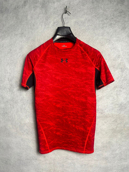 Under Armour Red Round Neck - Large