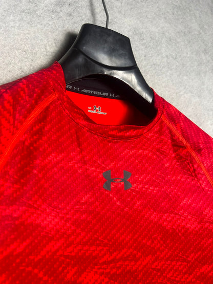 Under Armour Red Round Neck - Large