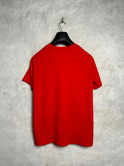 Adidas Big Logo Red Round Neck - Large