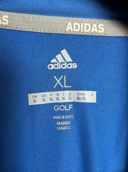 Adidas Golf Blue Polo - XL