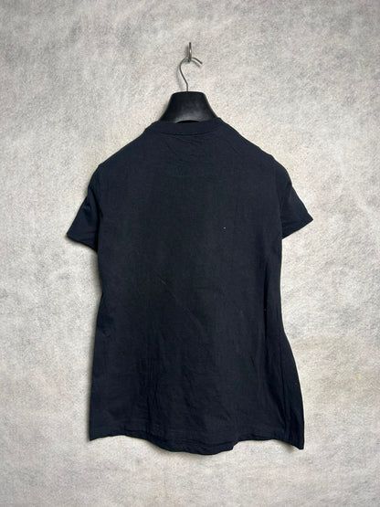 The Nike Tee Big Logo Black Round Neck - Medium