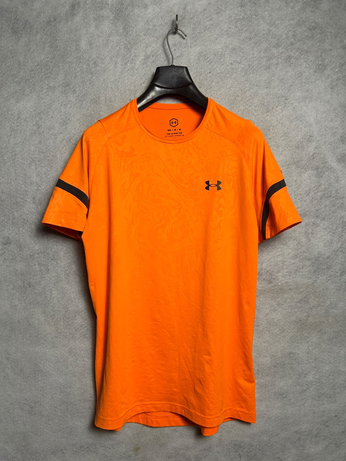 Under Armour Rush Orange Round Neck - Medium