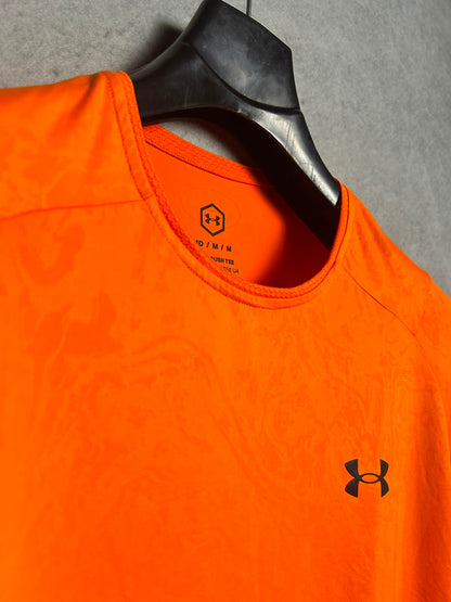 Under Armour Rush Orange Round Neck - Medium