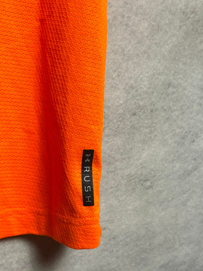 Under Armour Rush Orange Round Neck - Medium