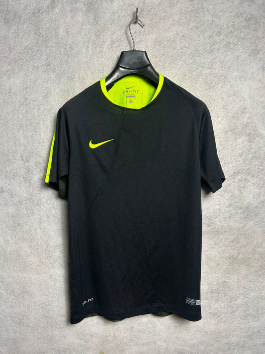 Nike Dri Fit Black Round Neck - Medium