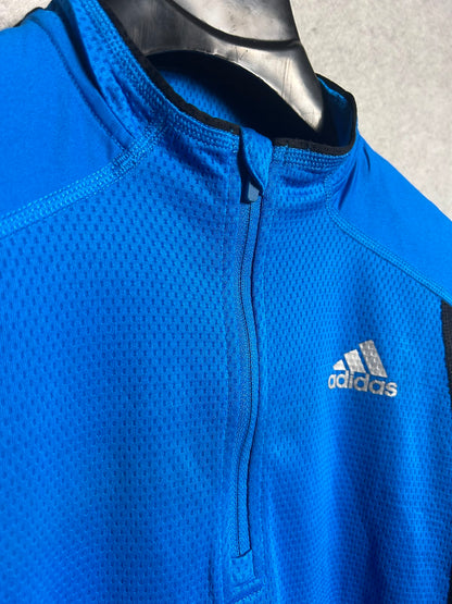 Adidas Climacool Half Zip Round Neck - Small
