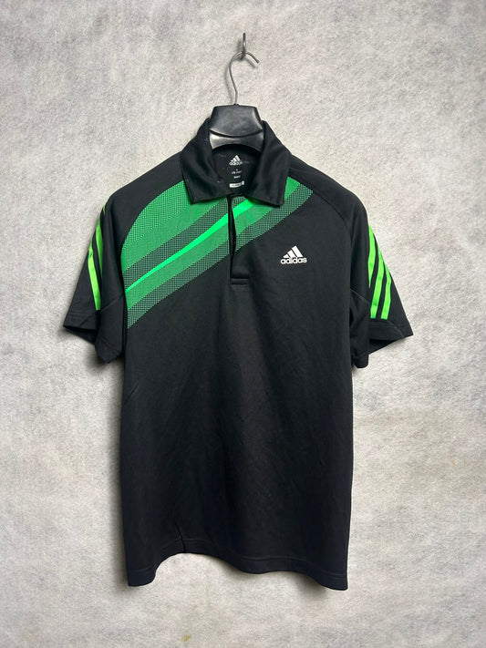 Adidas Climalite Black Polo - Small