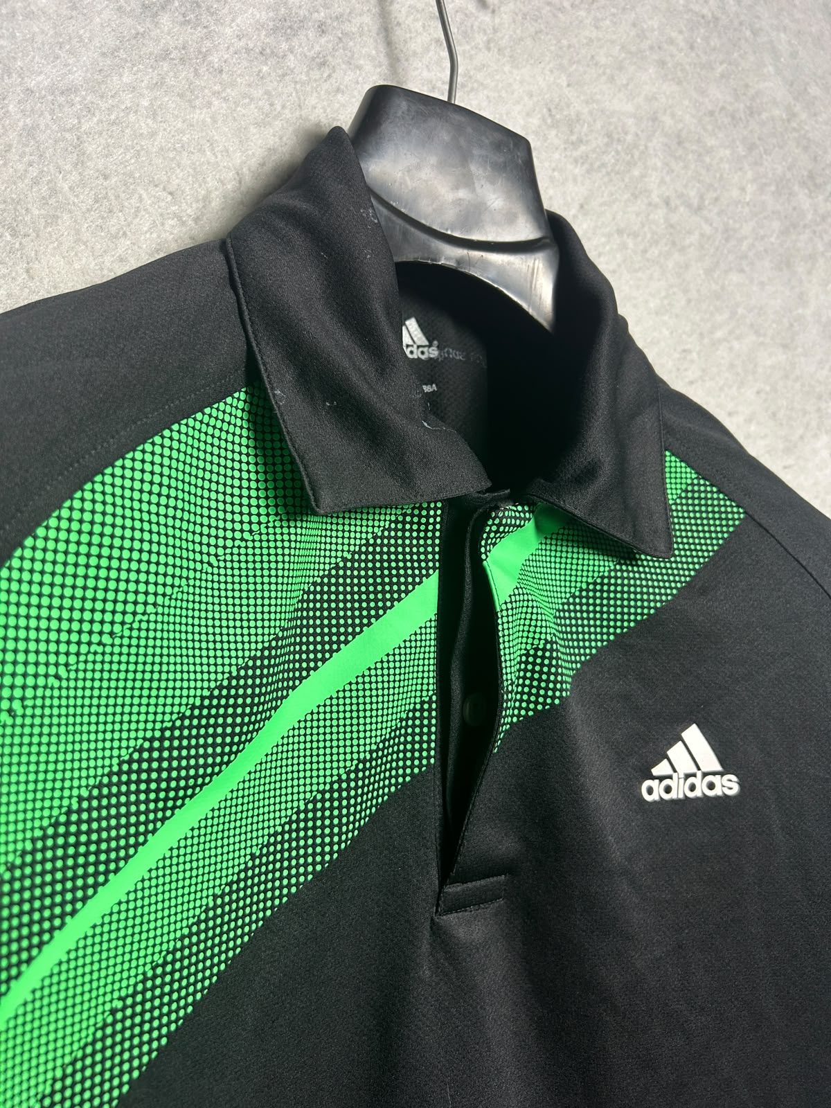 Adidas Climalite Black Polo - Small