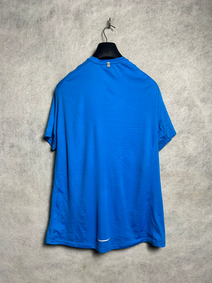 Nike Dri Fit Blue Round Neck - Large