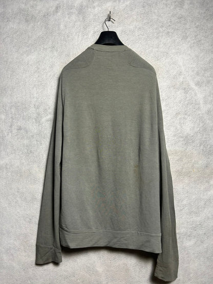 Nike Dri Fit Grey Full Sleeves Round Neck - XL