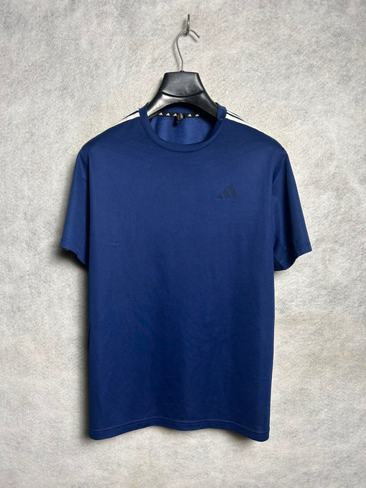 Adidas Aeroready Blue Round Neck - Medium