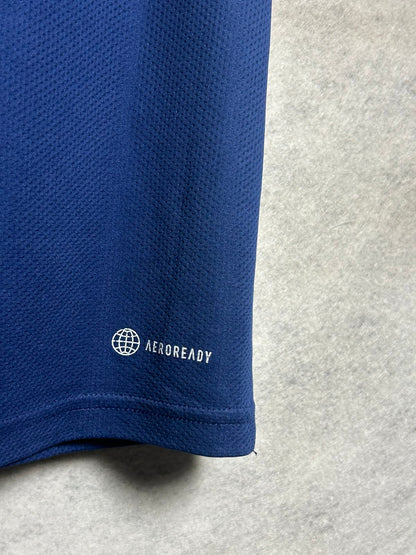 Adidas Aeroready Blue Round Neck - Medium