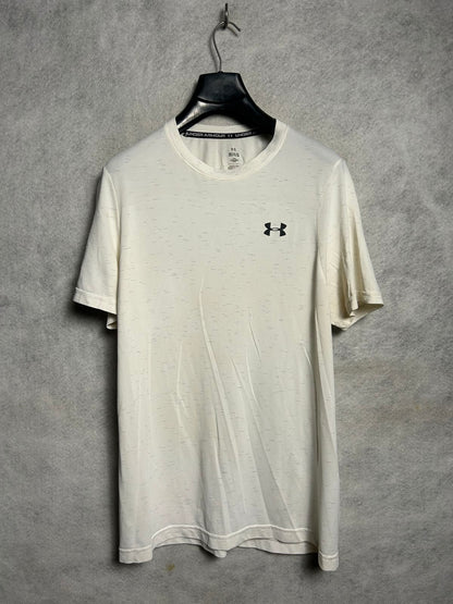Under Armour White Round Neck - Large