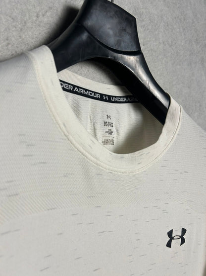 Under Armour White Round Neck - Large