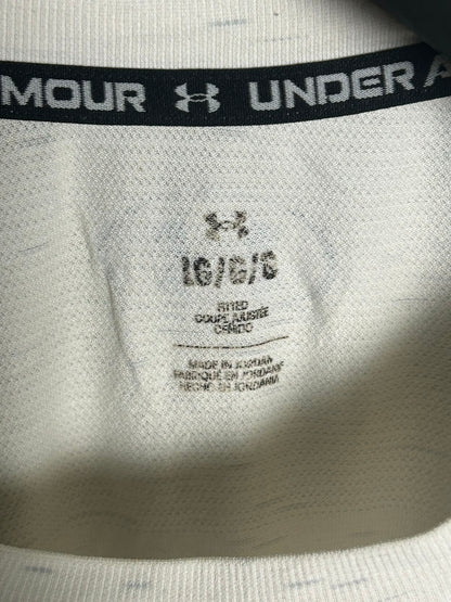 Under Armour White Round Neck - Large