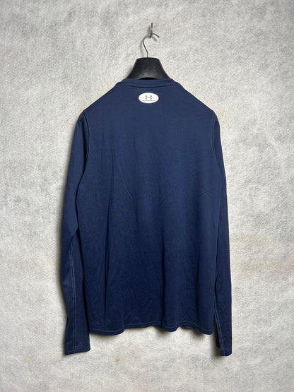 Under Armour Heat Gear Big Logo Full Sleeves Round Neck - Large