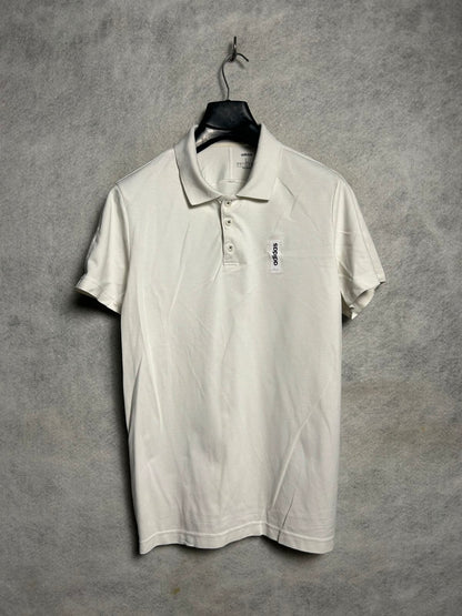 Adidas White Polo - Large