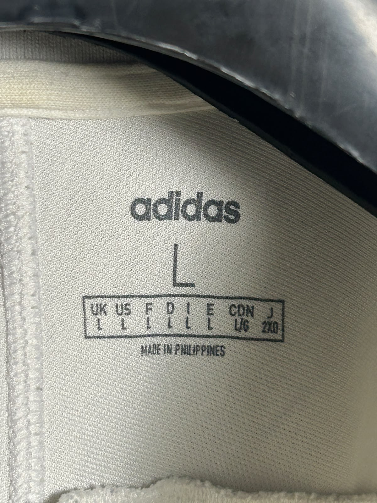 Adidas White Polo - Large