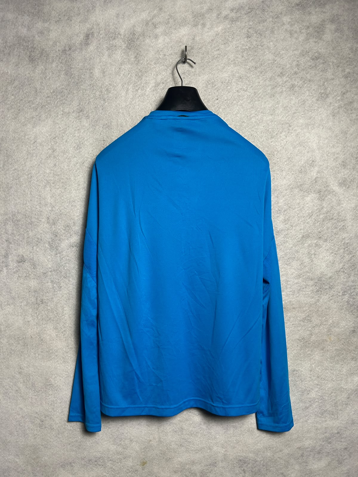 Adidas Climalite Blue Round Neck Full Sleeves - Medium