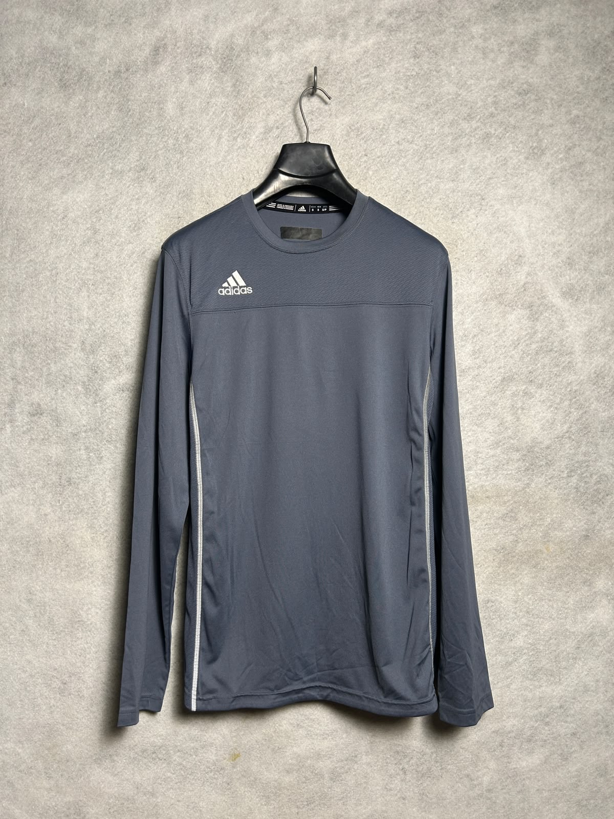 Adidas Grey Full Sleeves Round Neck - Small