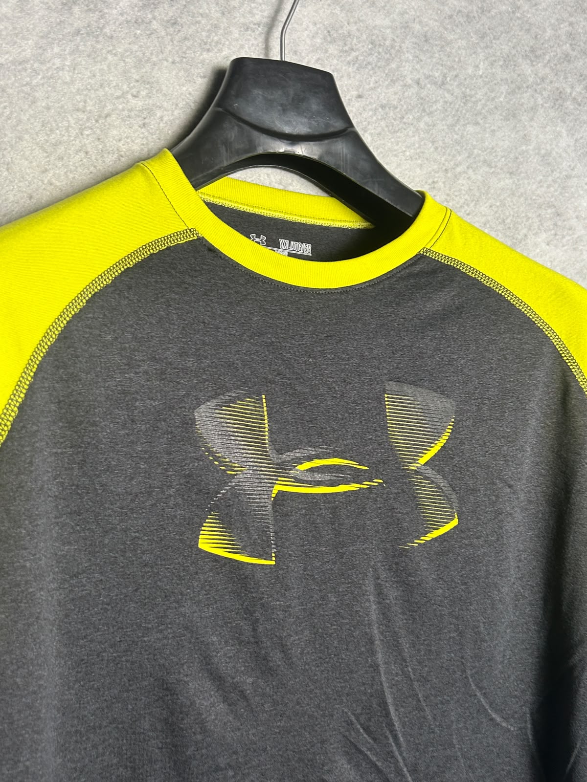 Under Armour Heat Gear Big Logo Round Neck - YXL