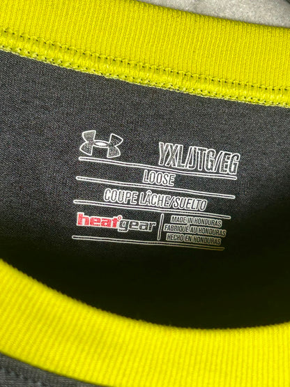 Under Armour Heat Gear Big Logo Round Neck - YXL