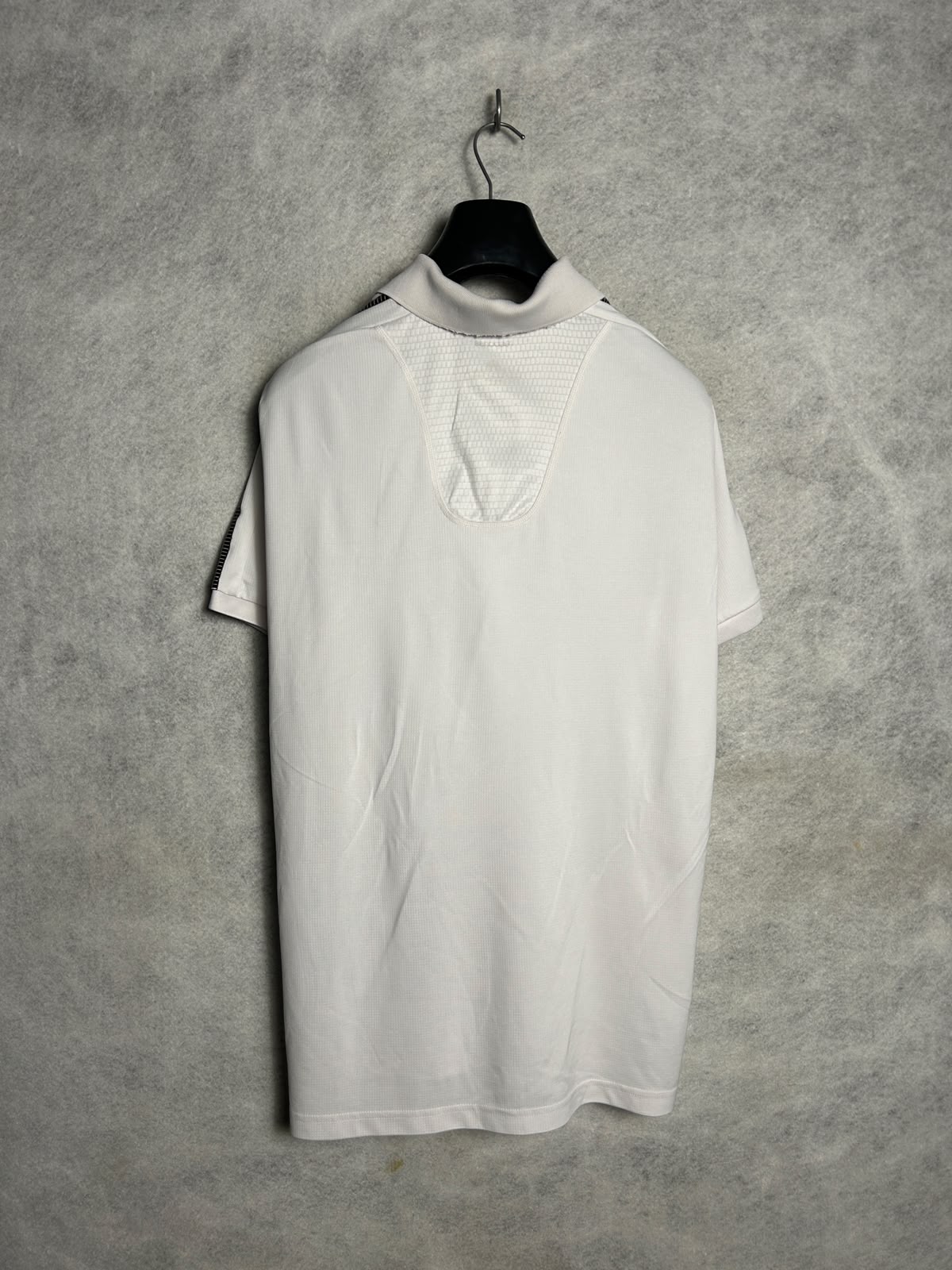 Adidas Climacool White Polo - Large