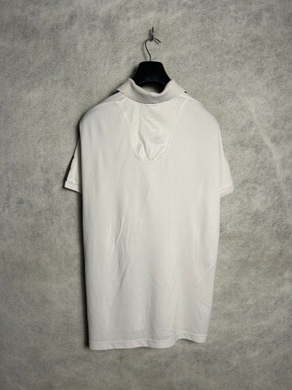 Adidas Climacool White Polo - Large