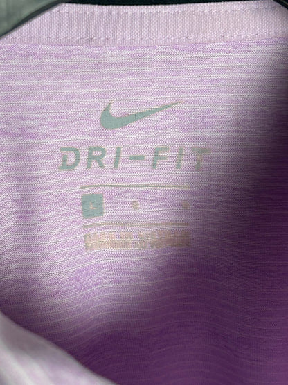 Nike Dri Fit Pink Polo - Large