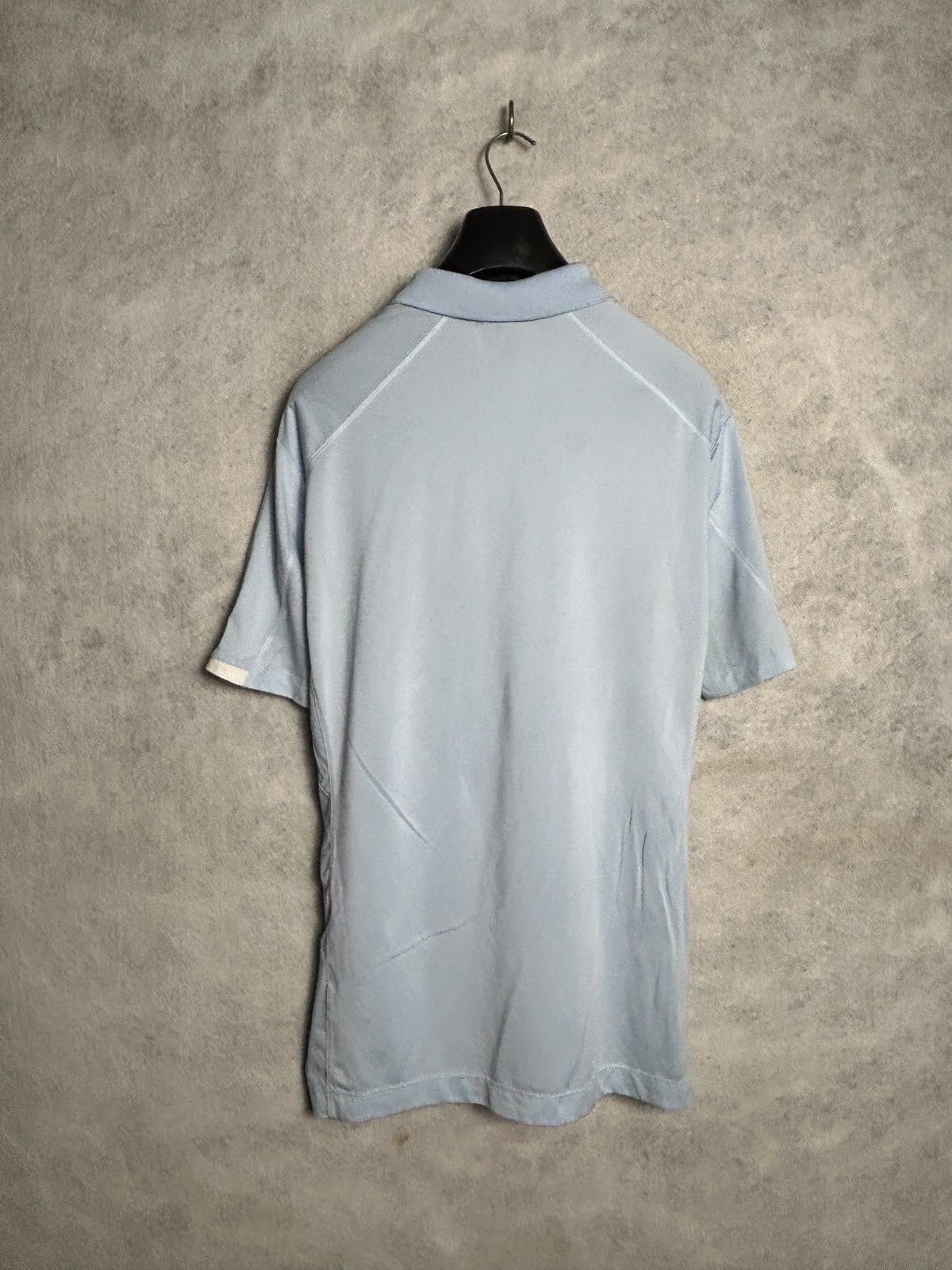 Nike Golf Dri Fit Sky Blue Polo - Large