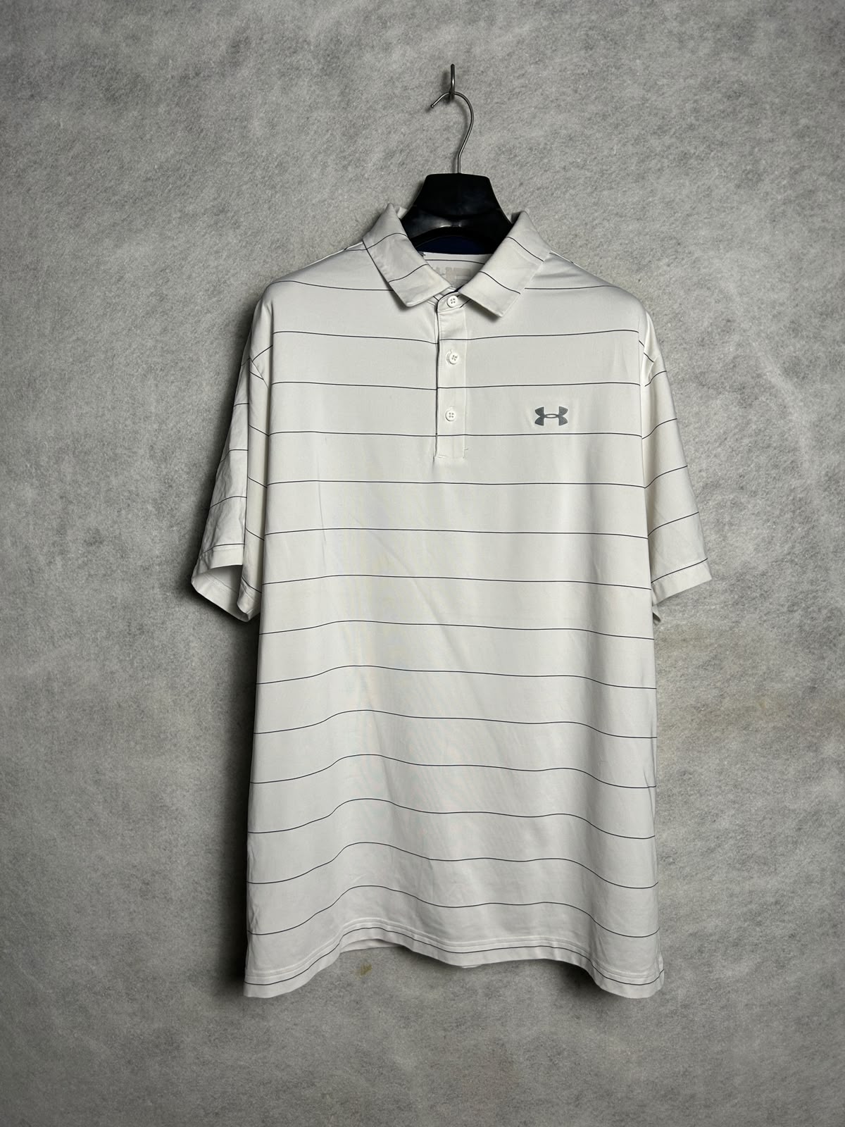 Under Armour White Polo - 2XL
