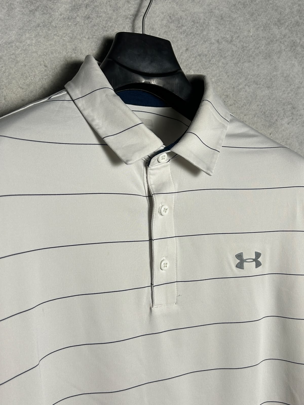 Under Armour White Polo - 2XL
